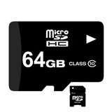 Paměťová karta micro SD 64 GB s adaptérem