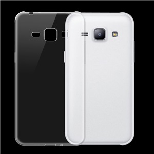 Transparentní silikonové pouzdro Samsung Galaxy J1